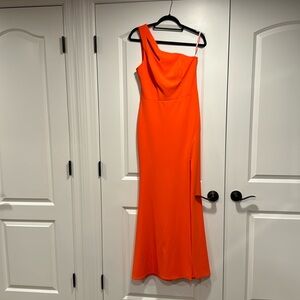 AQUA Gown in Orange